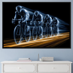 Kinetic Pulse of the Peloton - NicheCanvas