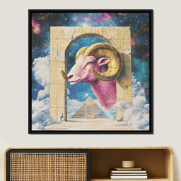 Celestial Gateway Ram - NicheCanvas