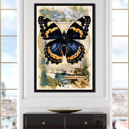 Gilded Wings Of The Natural Archive - NicheCanvas