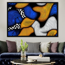 Hypnotic Color Swirl - TooplesArt - NicheCanvas