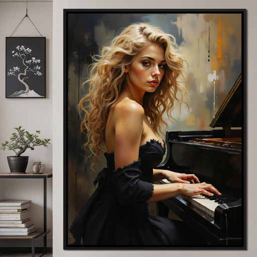 Female Portrait 327 - Johanjjf Canvas Print