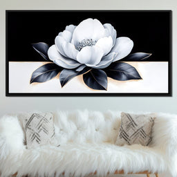 Petals of Tranquil Grace - NicheCanvas