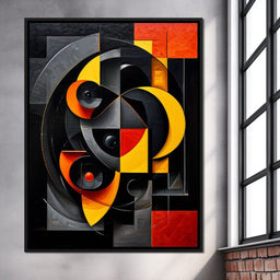 Colorful Modern Art 044 - Johanjjf - NicheCanvas