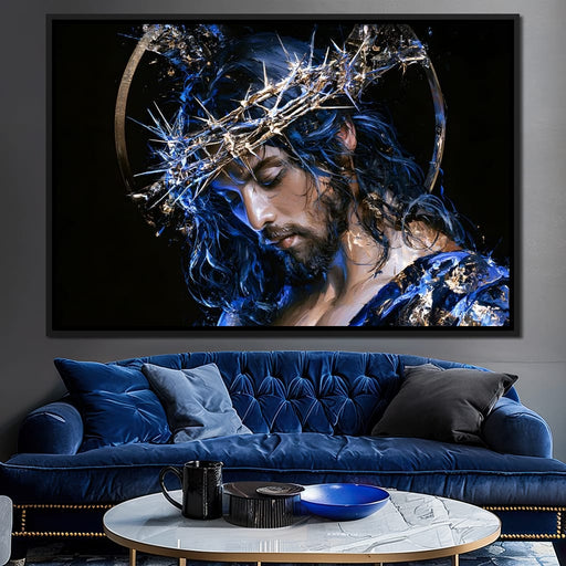 Suffering Crowned With Shattered Gold Canvas Print