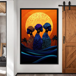 Daughters of the Sun - TooplesArt - NicheCanvas