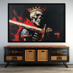 Majestic Shadows of Royal Descent - NicheCanvas