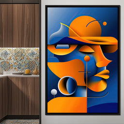 Geometric Muse - TooplesArt - NicheCanvas