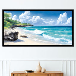 Tranquil Shores Escape - NicheCanvas
