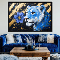 Wild Lioness - Alicia Smith - NicheCanvas