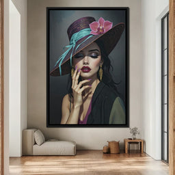 A Lady’s Poise - TooplesArt - NicheCanvas