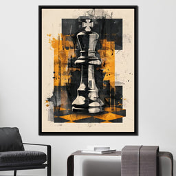 King of Abstract Warfare - NicheCanvas