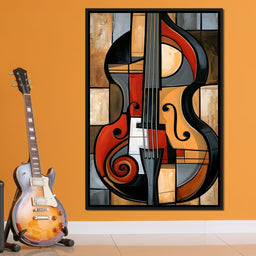 Rhythm of Fragmented Geometric Strings - NicheCanvas