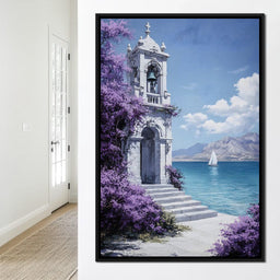 Bell Tower by the Sea Breeze - NicheCanvas