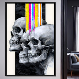Trilogy of Modern Mortality - NicheCanvas