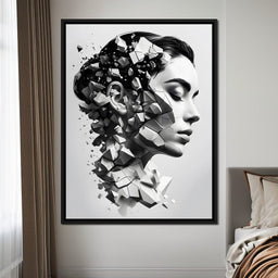 Female Portrait 321 - Johanjjf - NicheCanvas