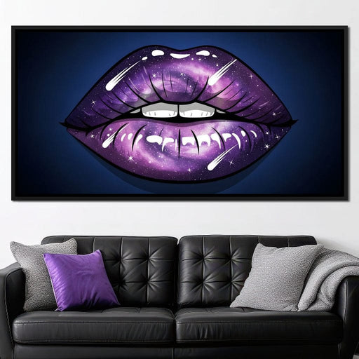 Galactic Kiss Enchantment Canvas Print