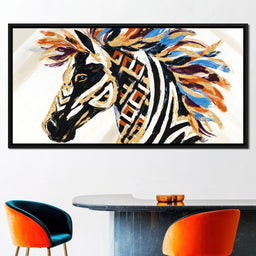 Golden Mane Illusion - Alicia Smith - NicheCanvas