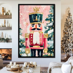 Festive Nutcracker Snow Parade - NicheCanvas