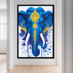 Ganesha Majestic Elephant Spirit - NicheCanvas