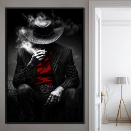 Mystery Of The Silent Cowboy - NicheCanvas