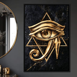 Golden Vigil of the Sacred Geometry - NicheCanvas