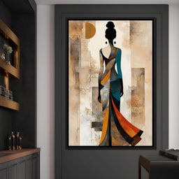 Colorful Modern Art 055 - Johanjjf - NicheCanvas