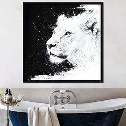 Lioness Vision - NicheCanvas