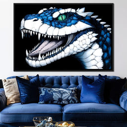 Predatory Raptile - NicheCanvas