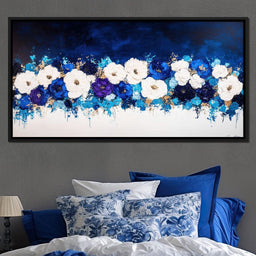 Floral Symphony Nocturnal - NicheCanvas