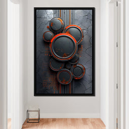 Colorful Modern Art 066 - Johanjjf - NicheCanvas