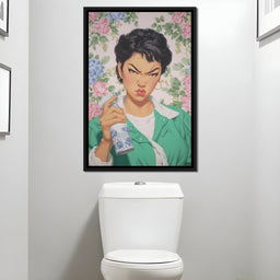 Bathroom Spray Cleaning Queen - NicheCanvas