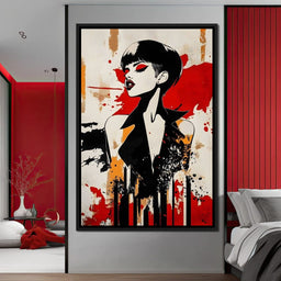 Rebellion in Sable Tones - NicheCanvas