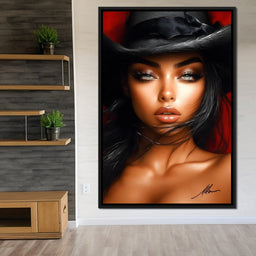 Infinite Allure Portrait - NicheCanvas