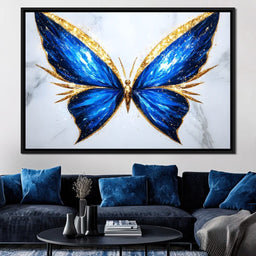 Radiant Butterfly Flight Fantasy - NicheCanvas