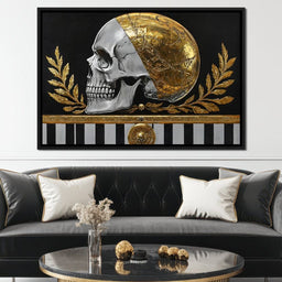 Golden Echoes of Time - NicheCanvas