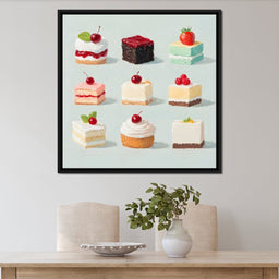 Sweet Slice Delight Tableau - NicheCanvas