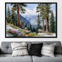 Sierra Falls Pine Vista Trail - NicheCanvas