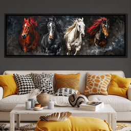 Gallop Through Wild Breeze - NicheCanvas