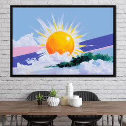 Radiance Over Morning Skies - NicheCanvas