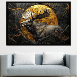 Golden Wilderness Majesty - NicheCanvas