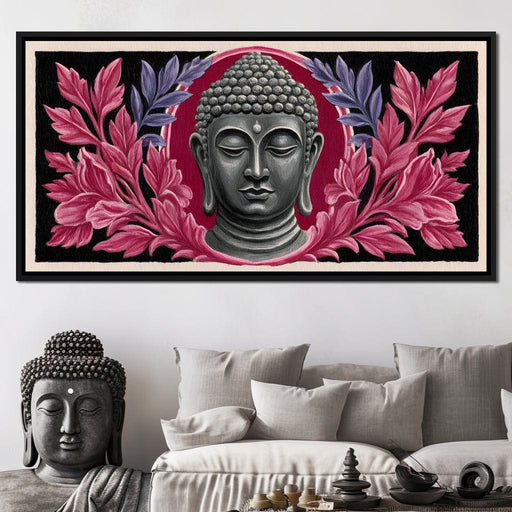 Tranquil Lotus Buddha Reverie Canvas Print