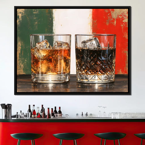 Irish Coffee & Whiskey Canvas Print
