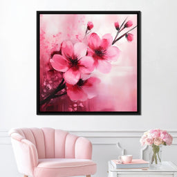 Petals of Radiant Blossom - NicheCanvas