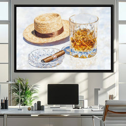 Sunlit Cuban Leisure - NicheCanvas