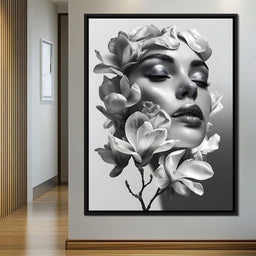 Female Portrait 343 - Johanjjf - NicheCanvas