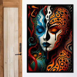 Fire and Ice - TooplesArt - NicheCanvas