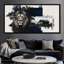 Wild Majesty Safari Dreamscape - NicheCanvas