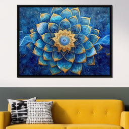 Radiant Lotus Dreamscape Maze - NicheCanvas