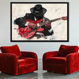 Guitar Groove in Motion - NicheCanvas