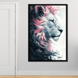 Majestic Pink Mane Monarch - NicheCanvas